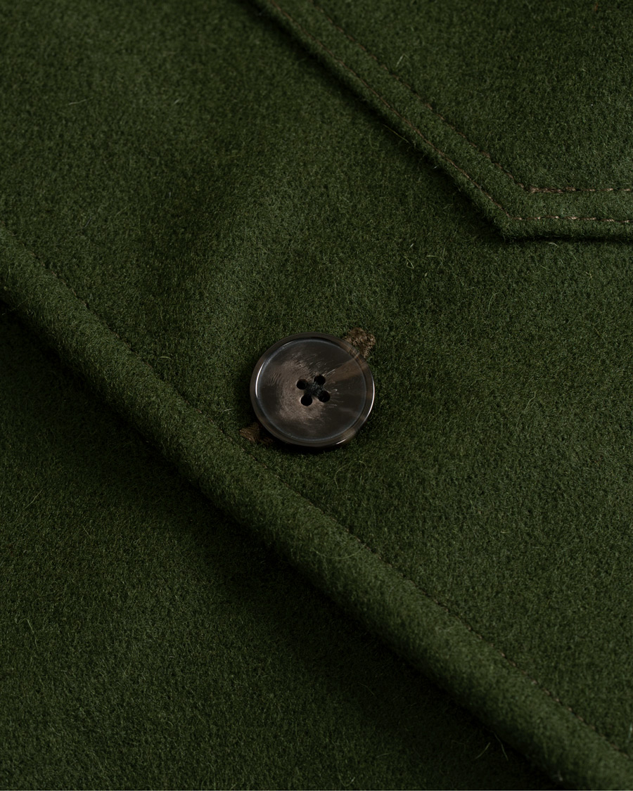 Homme | Manteaux Et Vestes | A Day's March | Original Overshirt Wool Jacket Army