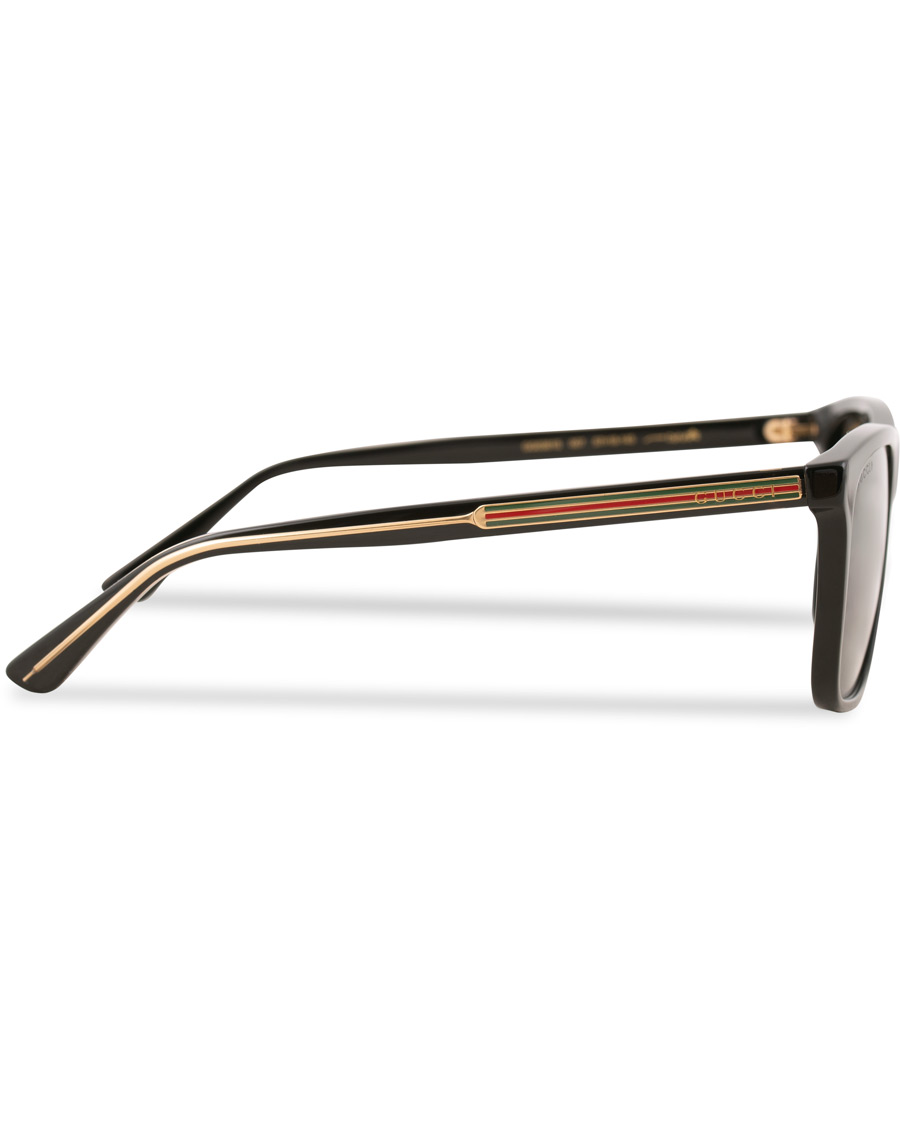 Homme | Gucci GG0381S Sunglasses Black/Grey | Gucci | GG0381S Sunglasses Black/Grey