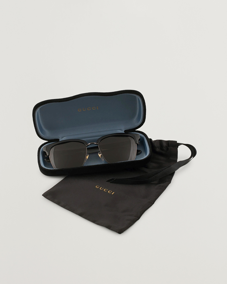 Heren | Zonnebrillen | Gucci | GG0382S Sunglasses Black/Grey