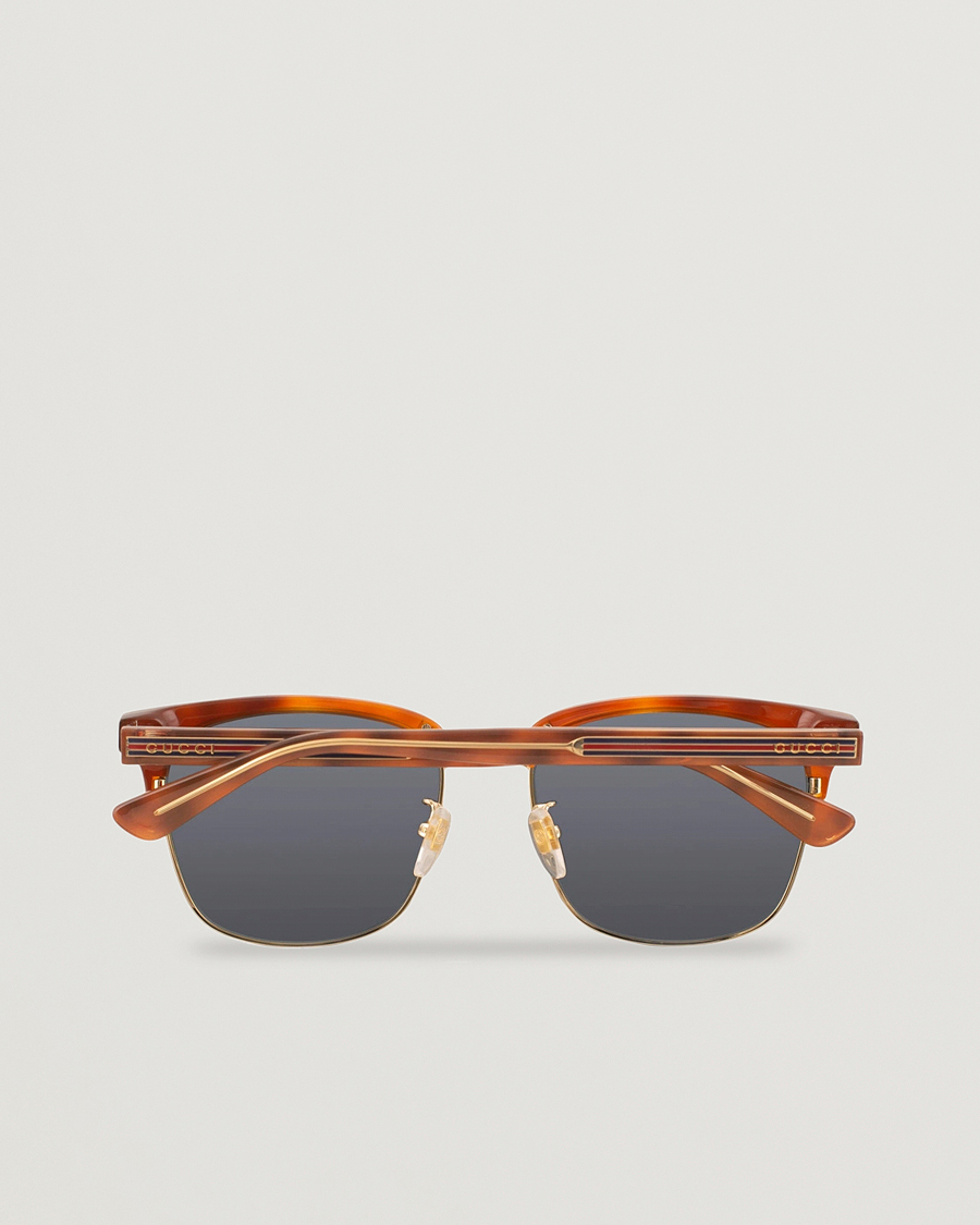Heren | Gucci GG0382S Sunglasses Havana/Blue | Gucci | GG0382S Sunglasses Havana/Blue