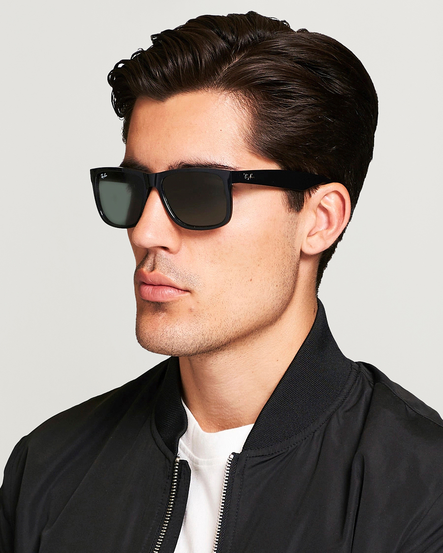 Homme | Lunettes De Soleil | Ray-Ban | 0RB4165 Justin Sunglasses Black