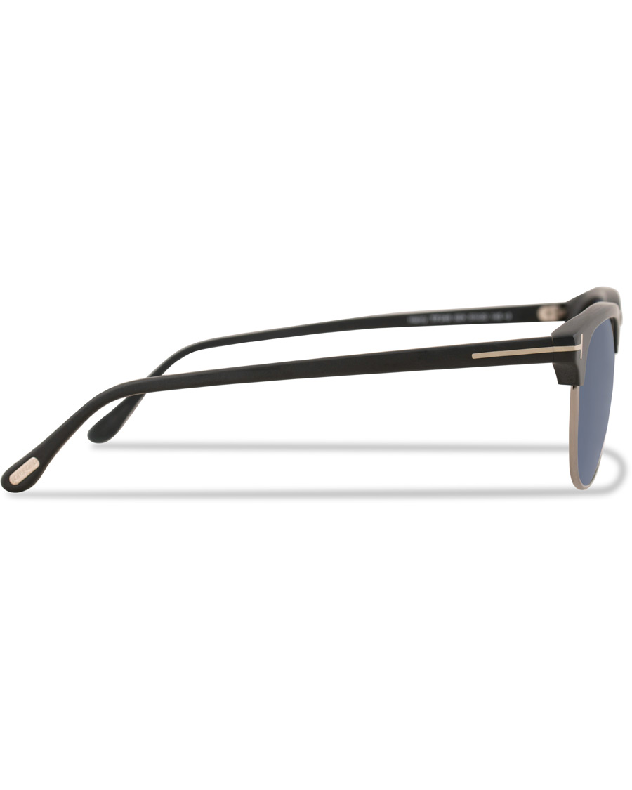 Homme | Lunettes De Soleil | Tom Ford | Henry FT0248 Sunglasses Matte Black/Blue