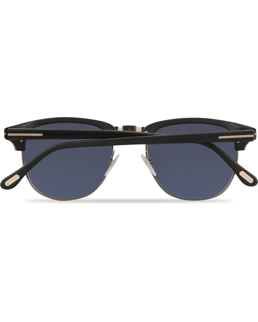 Homme | Lunettes De Soleil | Tom Ford | Henry FT0248 Sunglasses Matte Black/Blue