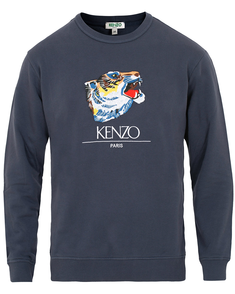 Homme | Pulls Et Tricots | KENZO | Tiger Head Sweatshirt Ink