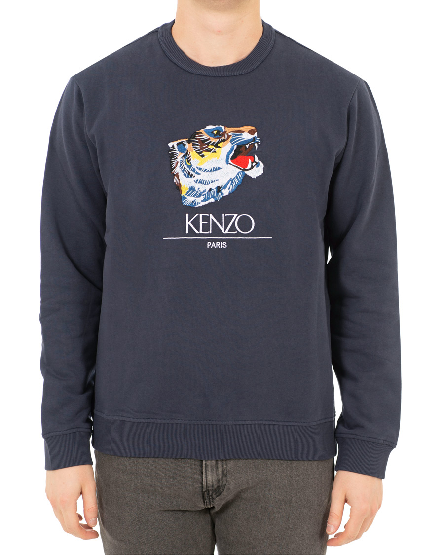 Homme | Pulls Et Tricots | KENZO | Tiger Head Sweatshirt Ink