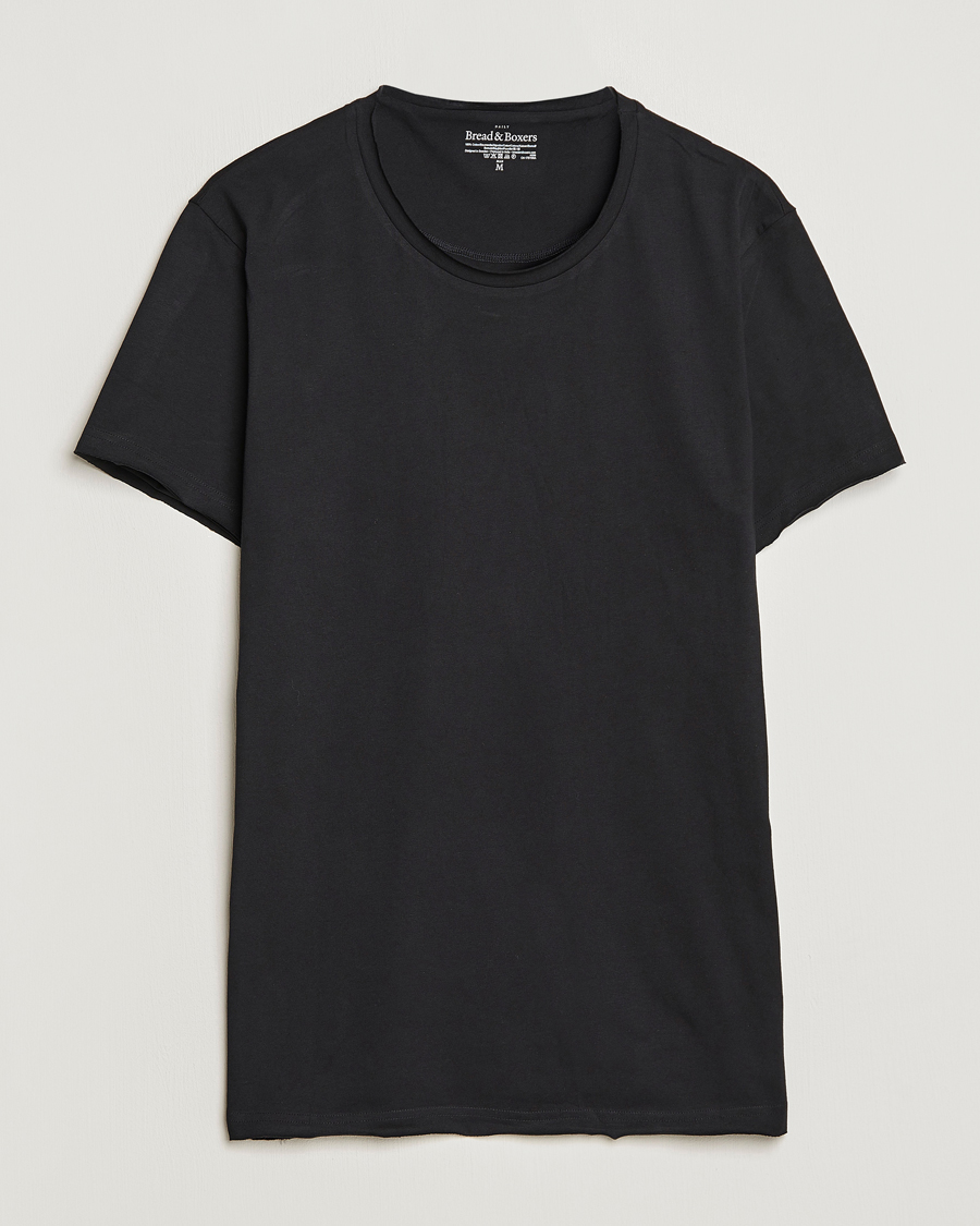 Heren | T-shirts | Bread & Boxers | Crew Neck Relaxed Black