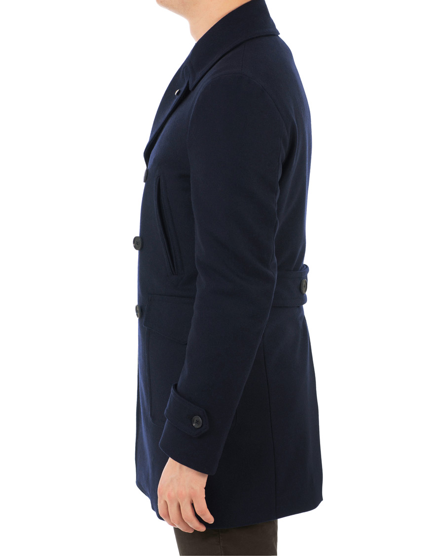 Homme | Manteaux Et Vestes | L.B.M. 1911 | Classic Wool Peacoat Navy