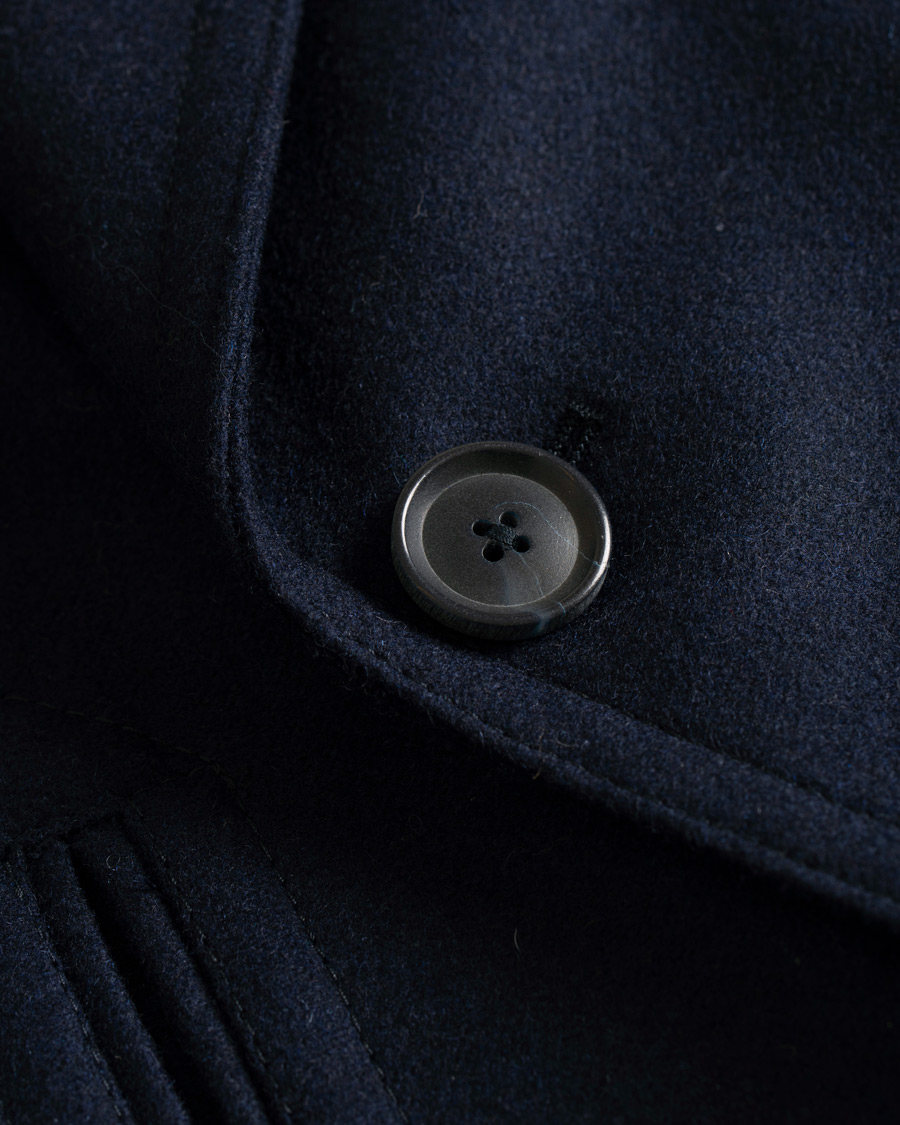 Homme | Manteaux Et Vestes | L.B.M. 1911 | Classic Wool Peacoat Navy