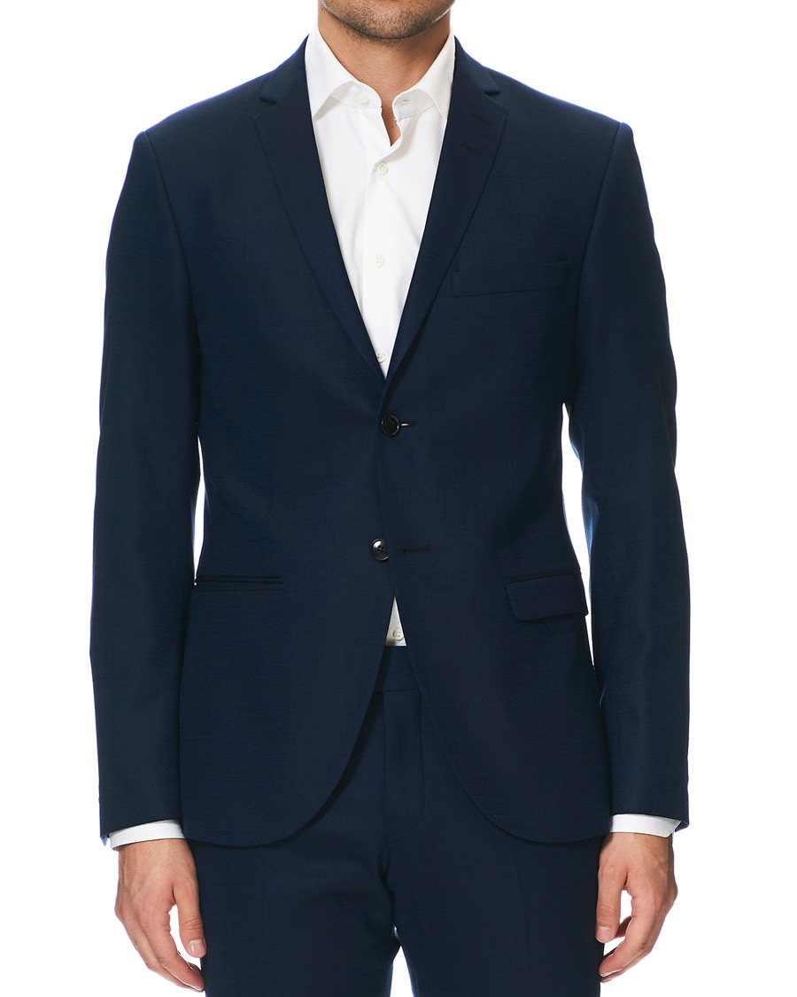 Homme | Blazers | Tiger of Sweden | Jil Wool Stretch Blazer Country Blue