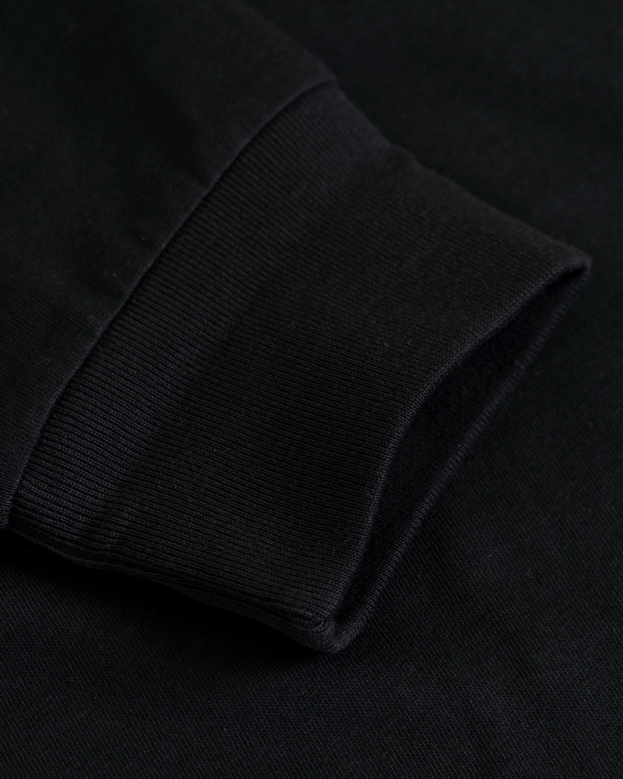 Homme | T-shirts | Fred Perry | Logo Long Sleeve Tee Black