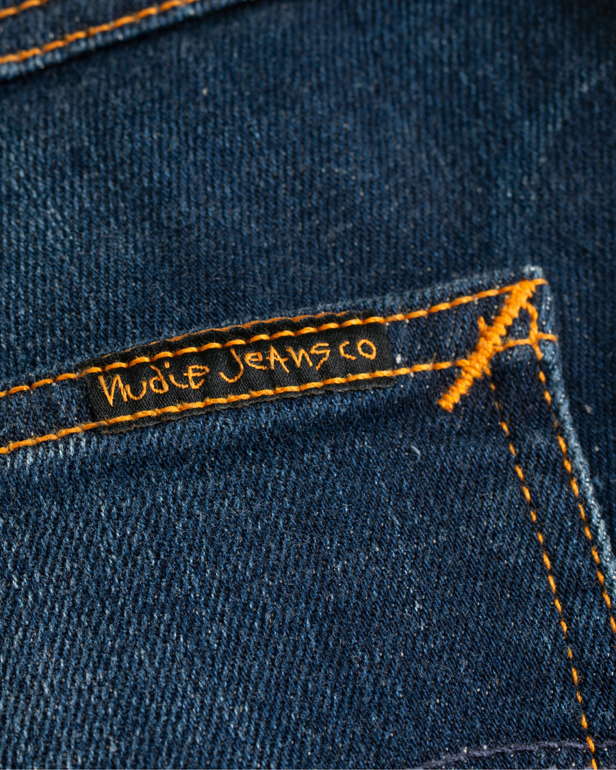 Homme | Jeans | Nudie Jeans | Lean Dean Organic Jeans Dark Deep Worn