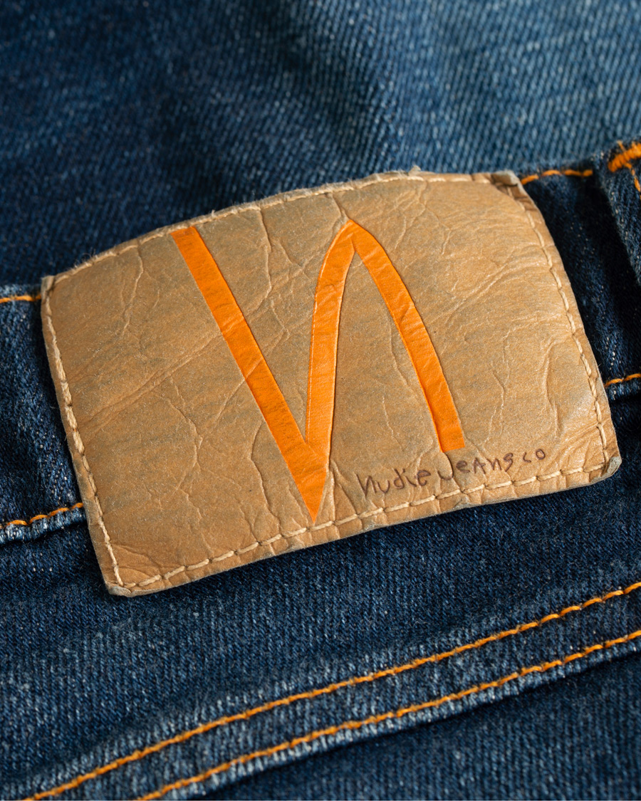 Homme | Jeans | Nudie Jeans | Lean Dean Organic Jeans Dark Deep Worn