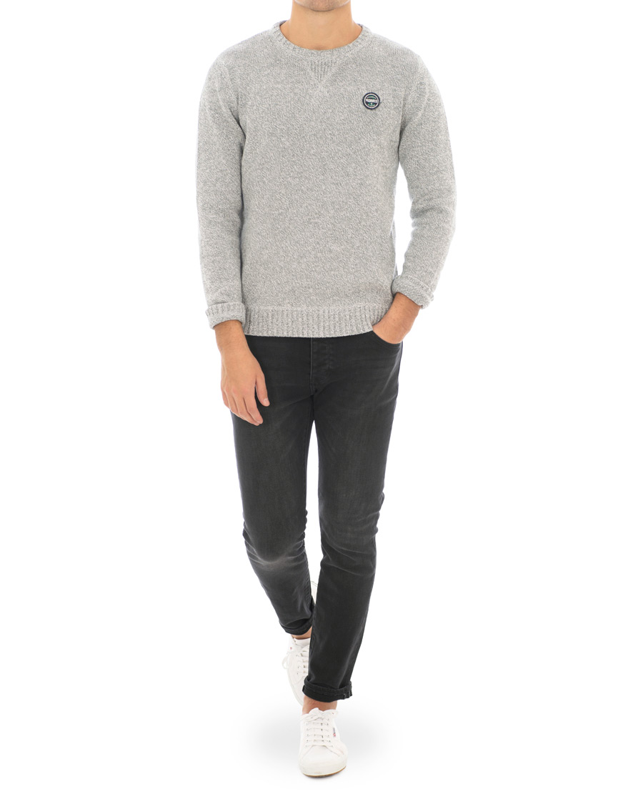 Homme | Pulls Et Tricots | Morris | Mclaren Oneck Grey Melange
