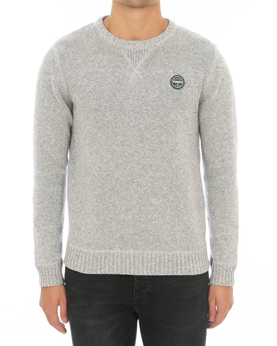 Homme | Pulls Et Tricots | Morris | Mclaren Oneck Grey Melange
