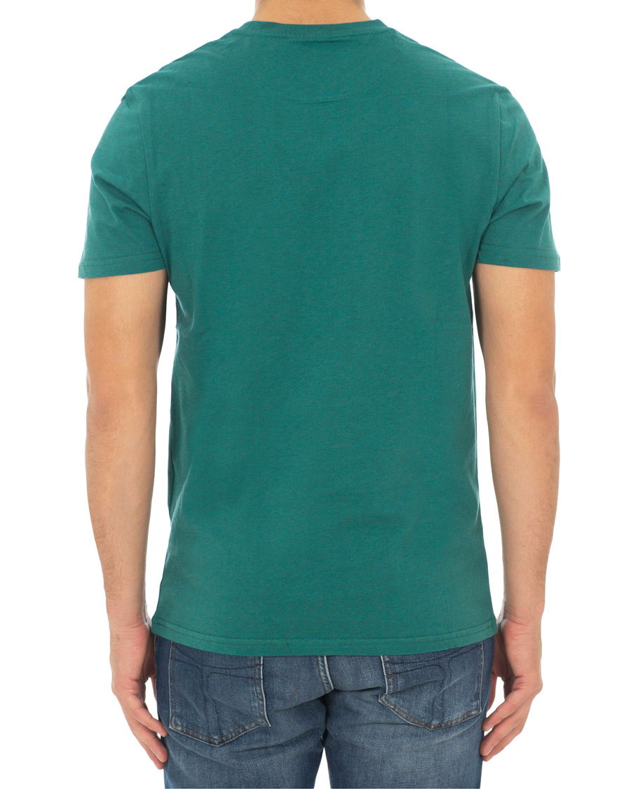 Homme | T-shirts | Lyle & Scott | Garment Dyed T-Shirt Alpine Green Marl