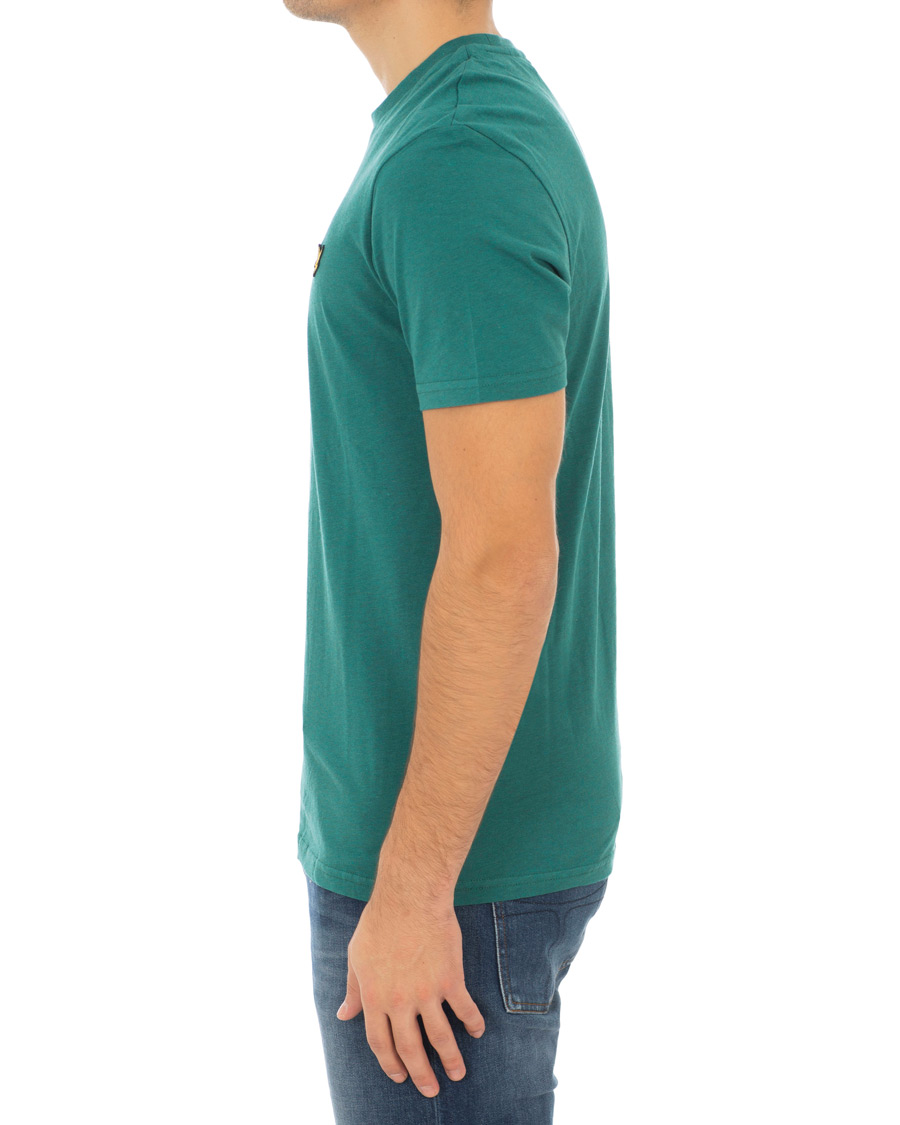 Homme | T-shirts | Lyle & Scott | Garment Dyed T-Shirt Alpine Green Marl