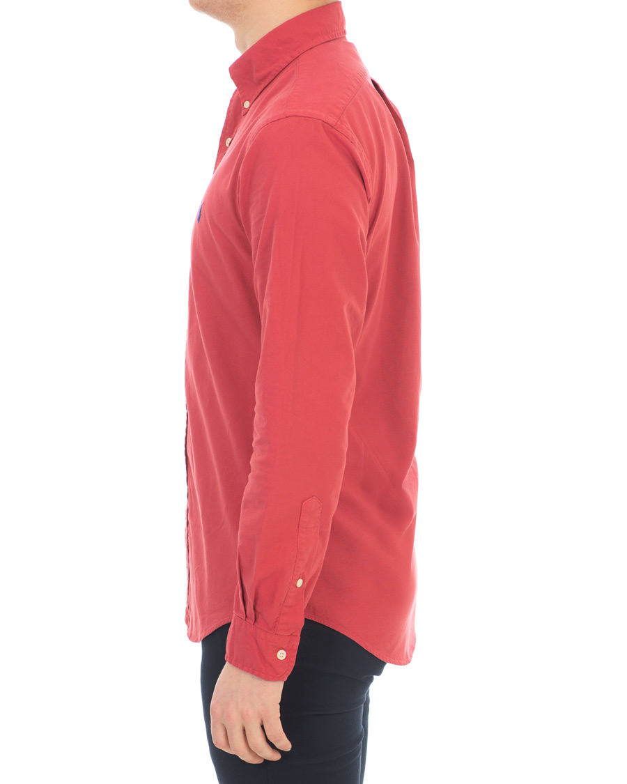 Homme | Chemises | Polo Ralph Lauren | Slim Fit Garment Dyed Oxford Shirt Chilli Pepper