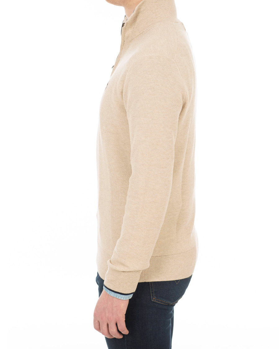 Heren | Truien | Polo Ralph Lauren | Texture Half Zip Oatmeal Heather