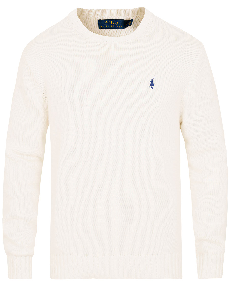 Heren | Truien | Polo Ralph Lauren | Crisby Cotton Crew Neck White
