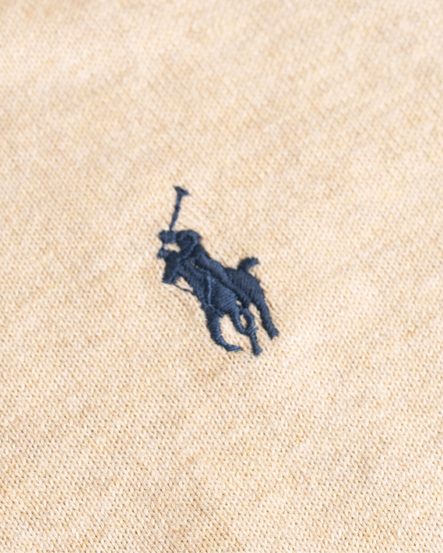 Heren | Truien | Polo Ralph Lauren | Pima Cotton Crew Neck Pullover Sand Heather
