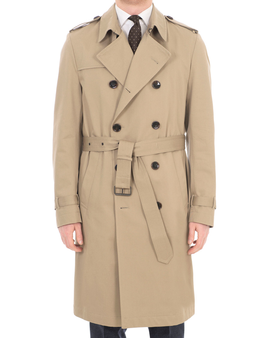 Homme | Manteaux Et Vestes | BOSS BLACK | Boss Dan Trenchcoat Beige