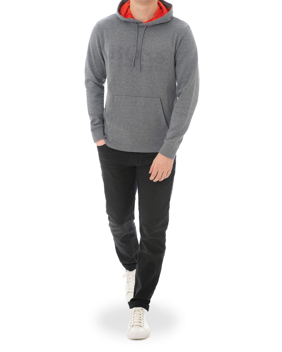 Heren | Truien | BOSS GREEN | Boss Athleisure Soody Hoodie Grey