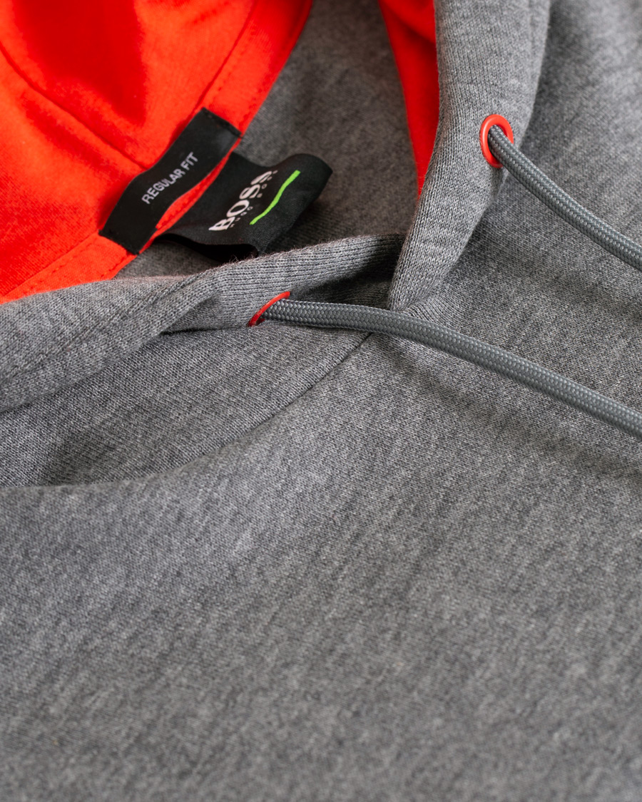 Heren | Truien | BOSS GREEN | Boss Athleisure Soody Hoodie Grey