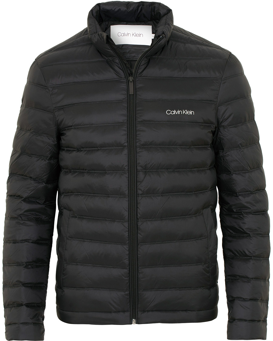 Homme | Manteaux Et Vestes | Calvin Klein | Lightweight Packable Jacket Perfect Black