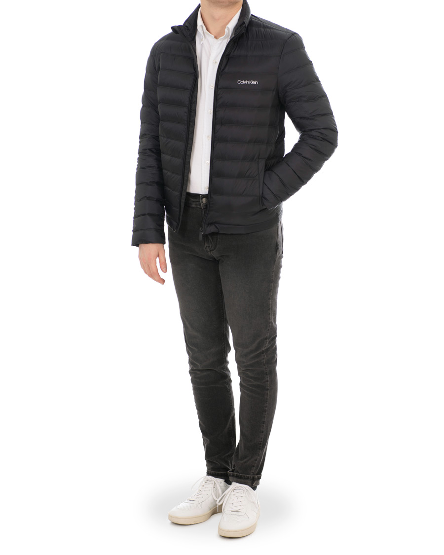 Homme | Manteaux Et Vestes | Calvin Klein | Lightweight Packable Jacket Perfect Black