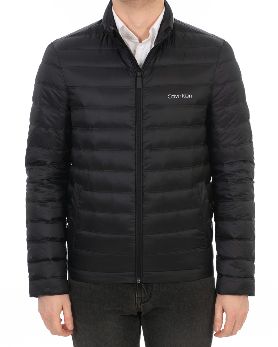 Homme | Manteaux Et Vestes | Calvin Klein | Lightweight Packable Jacket Perfect Black