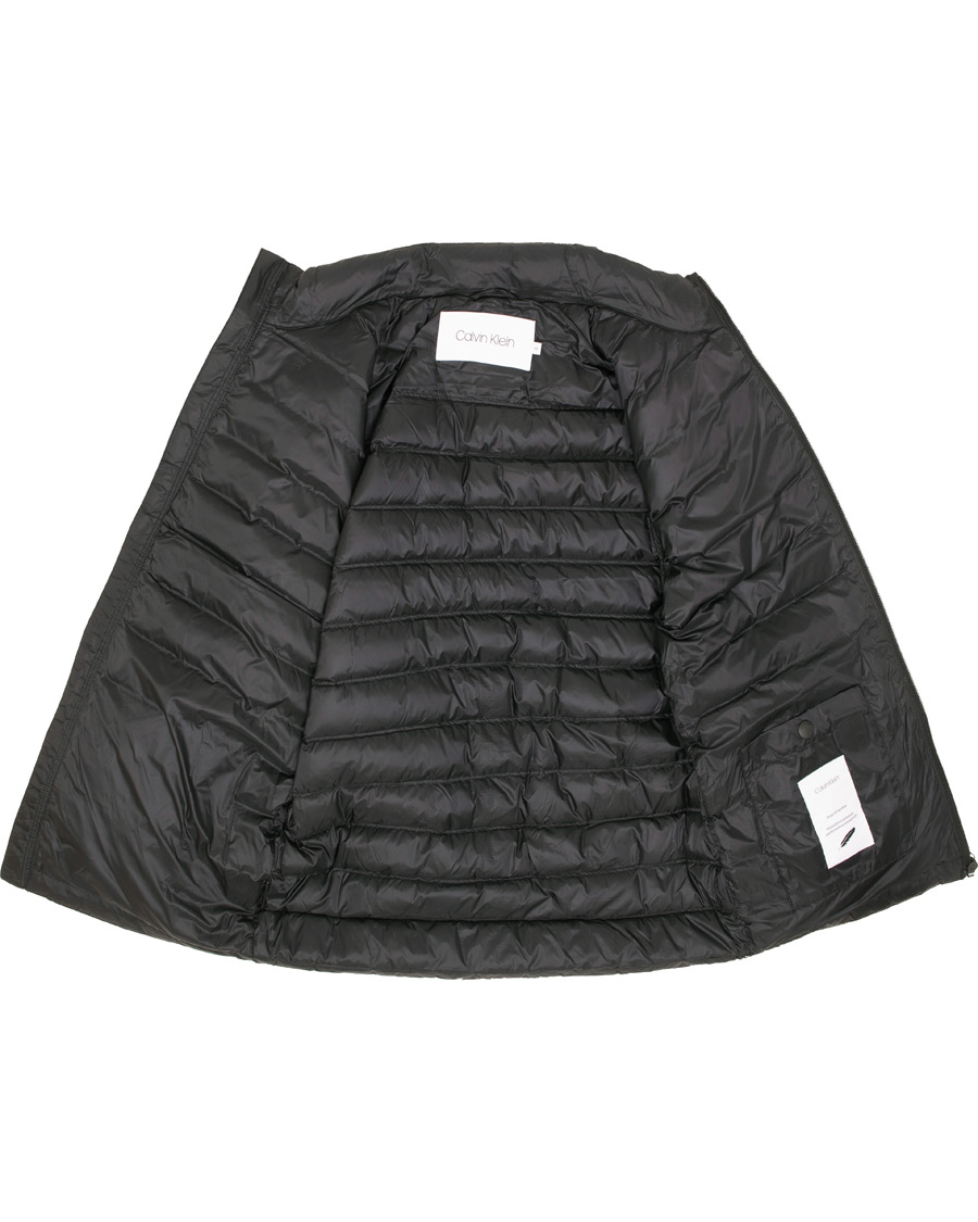 Homme | Manteaux Et Vestes | Calvin Klein | Lightweight Packable Jacket Perfect Black