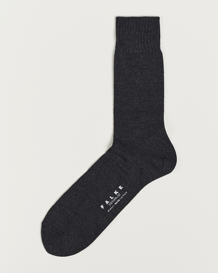 Homme | Sous-Vêtements Et Chaussettes | Falke | Denim ID Jeans Socks Anthracite Melange