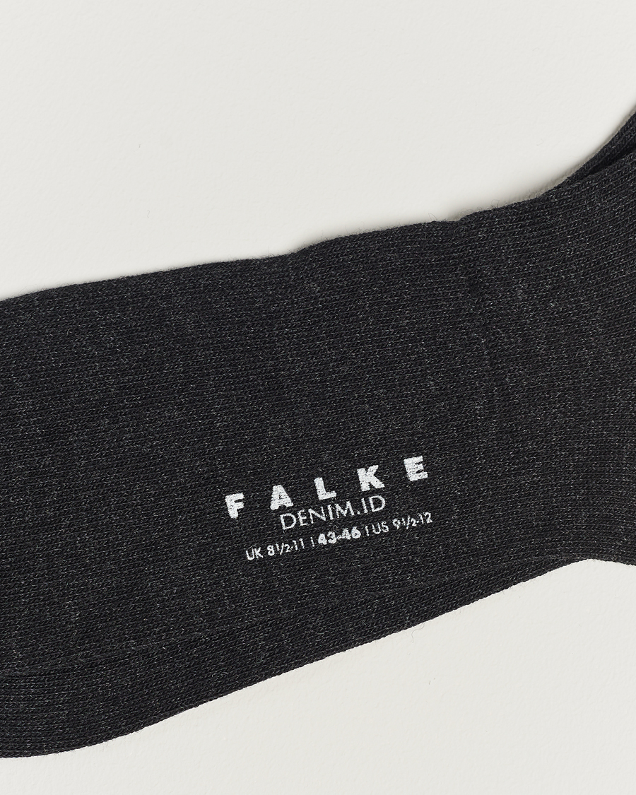 Homme | Sous-Vêtements Et Chaussettes | Falke | Denim ID Jeans Socks Anthracite Melange
