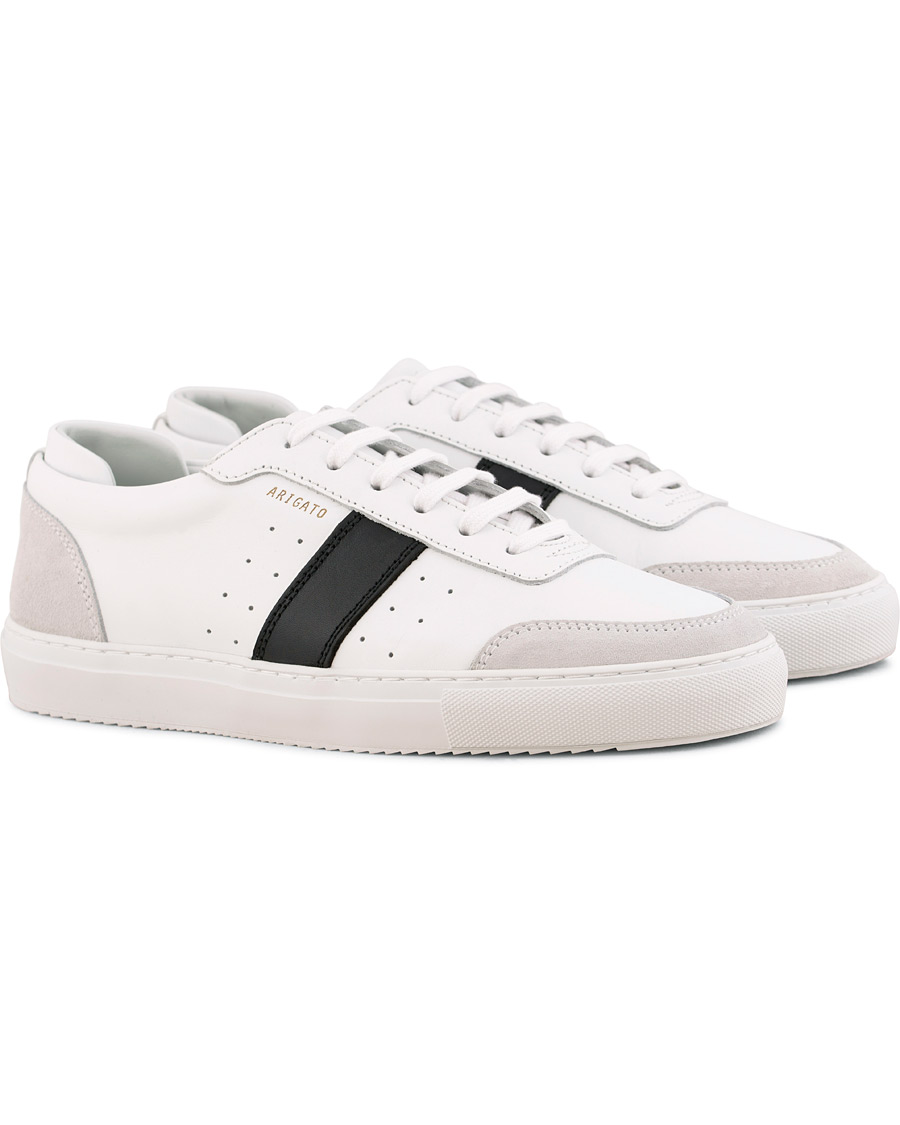 Homme | Axel Arigato Dunk Sneaker White Leather/Black | Axel Arigato | Dunk Sneaker White Leather/Black