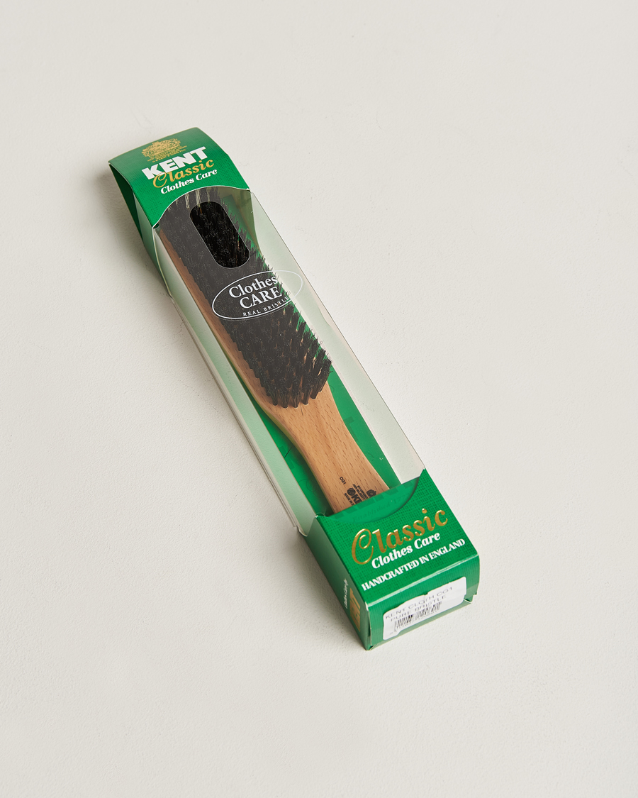 Heren | Kledingverzorging | Kent Brushes | Small Cherry Wood Clothing Brush
