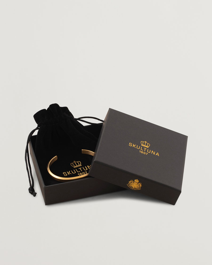 Homme | Skultuna Icon Cuff Matte Gold | Skultuna | Icon Cuff Matte Gold