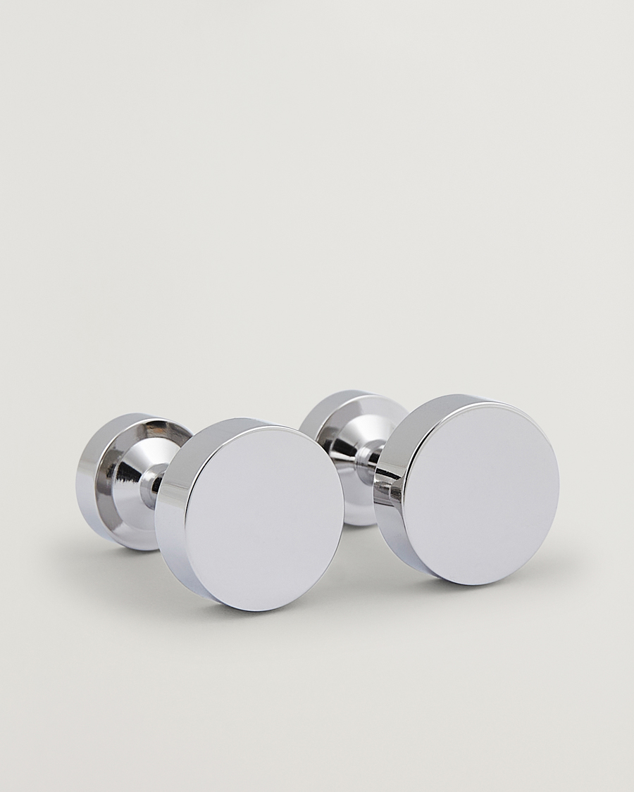 Heren | Manchetknopen | Skultuna | The Icon Cuffs Polished Steel