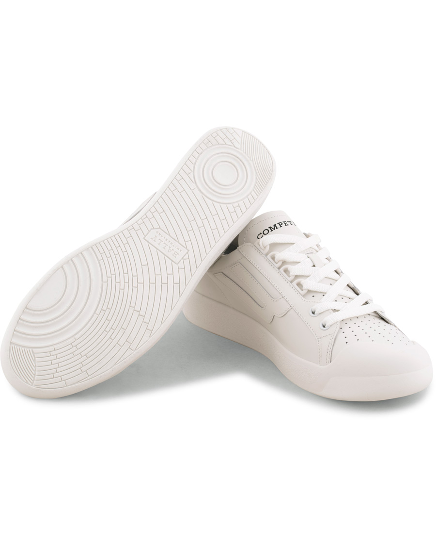 Homme | Bally New Competition Sneaker White Calf | Bally | New Competition Sneaker White Calf