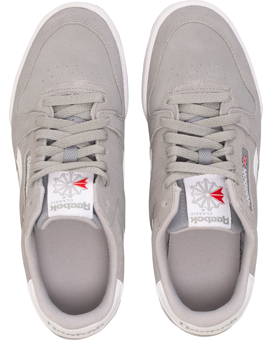 Homme | Reebok Phase 1 Pro Mu Low Sneaker Grey Suede | Reebok | Phase 1 Pro Mu Low Sneaker Grey Suede