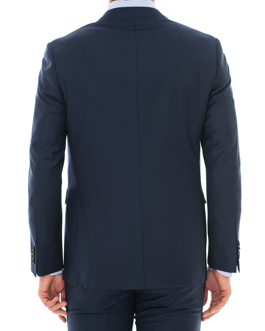 Homme | Costumes | Canali | Capri Wool Suit Navy
