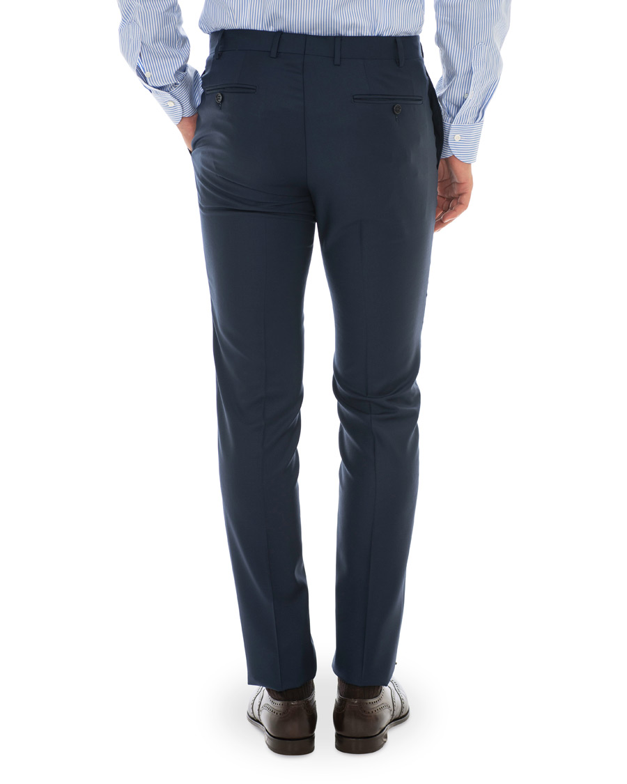 Homme | Costumes | Canali | Capri Wool Suit Navy