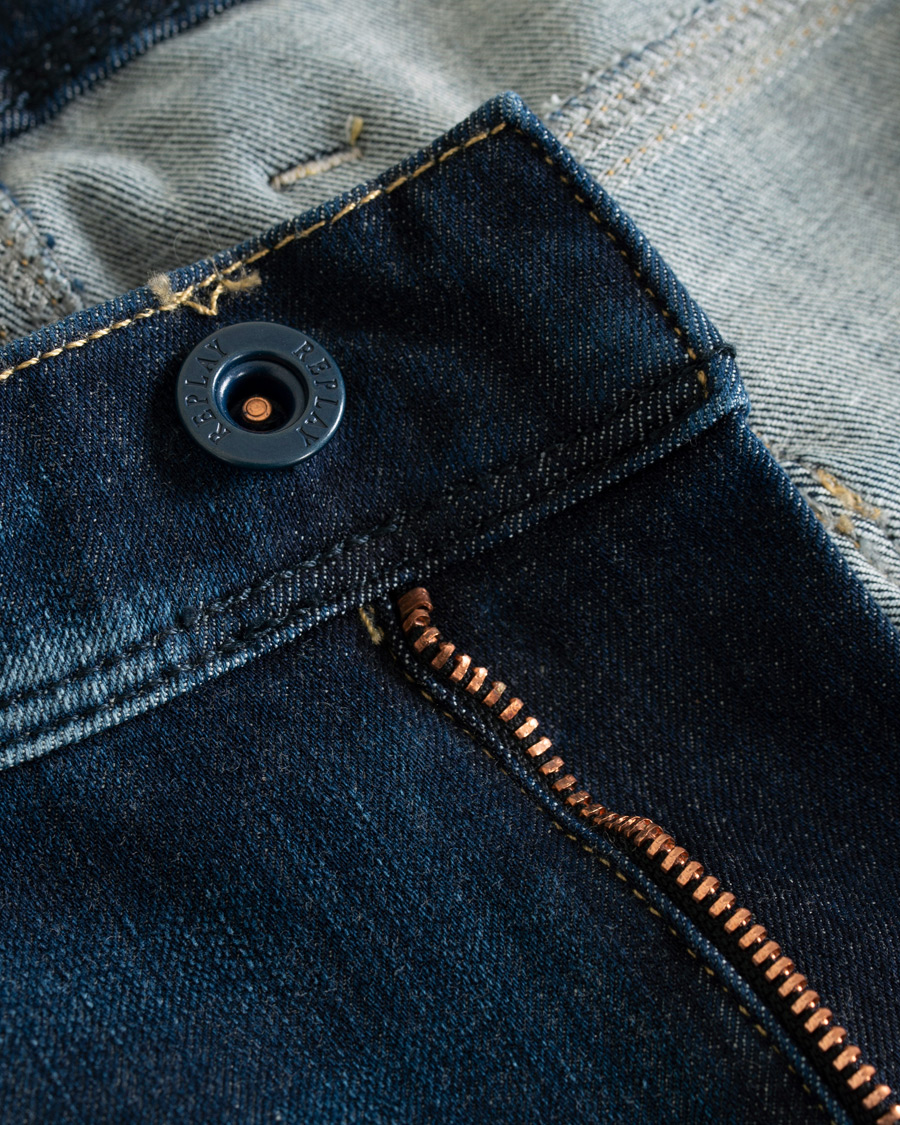 Heren | Jeans | Replay | Anbass Hyperflex Plus Jeans Blue