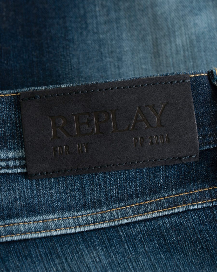 Heren | Jeans | Replay | Anbass Hyperflex Plus Jeans Blue