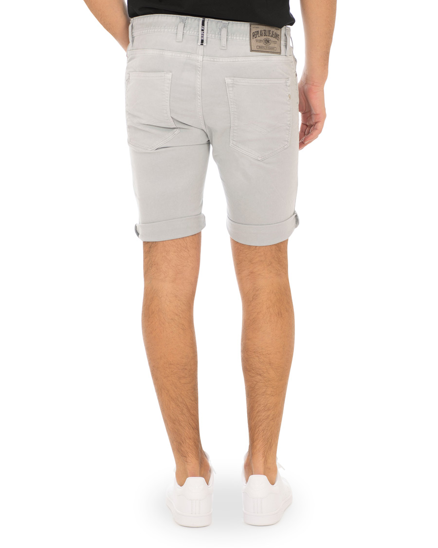 Homme | Shorts | Replay | Anbass Jeanshorts Light Grey
