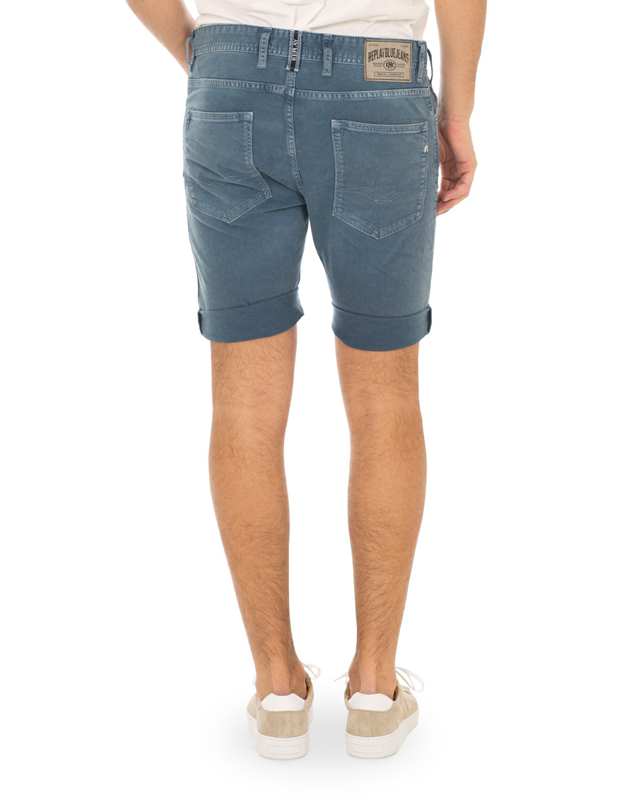 Heren | Korte broek | Replay | Anbass Jeanshorts Storm Blue