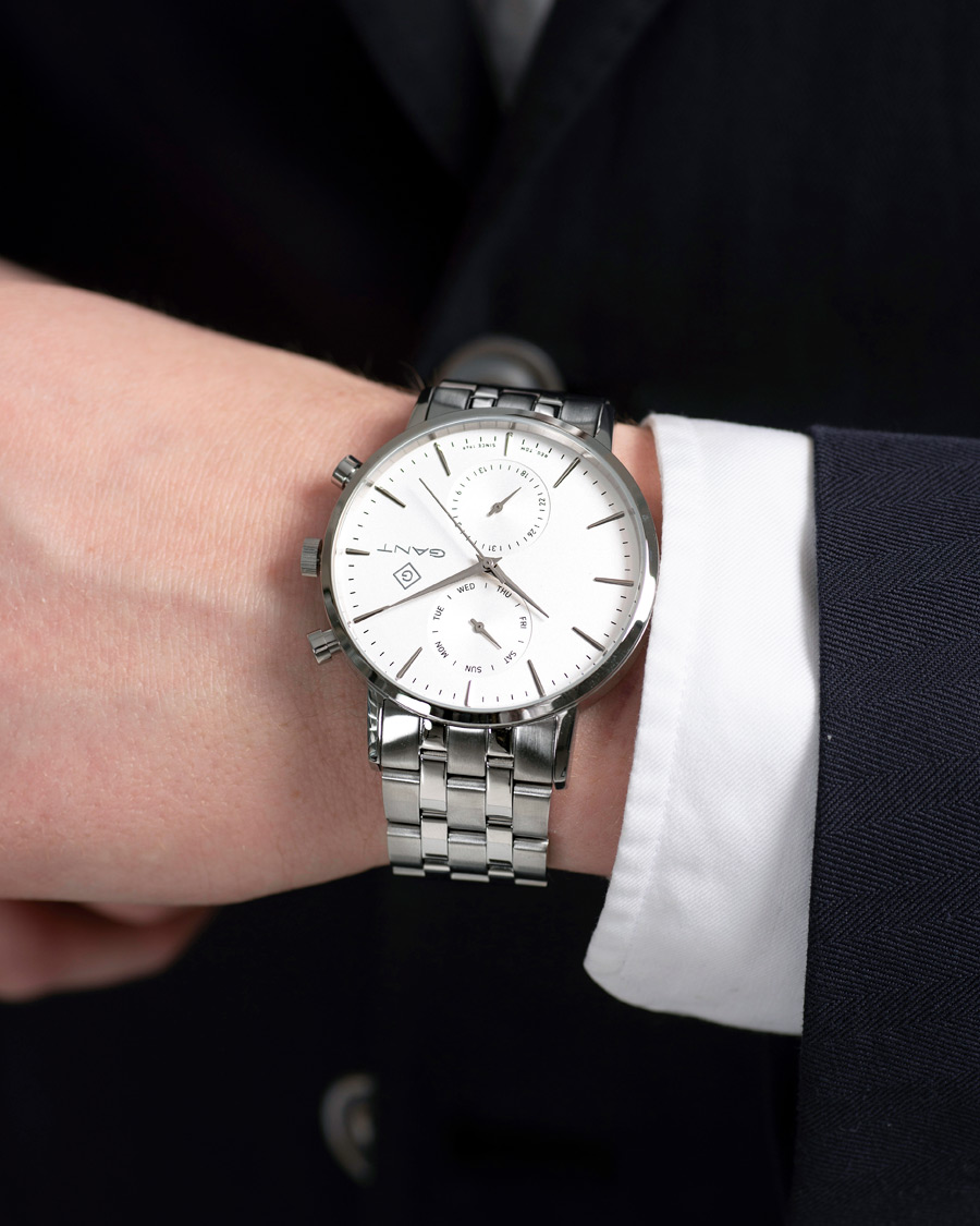 Homme | GANT Park Hill Day Date II Silver | GANT | Park Hill Day Date II Silver