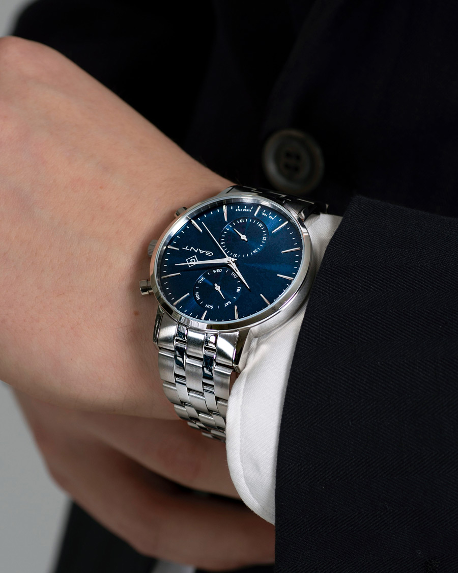 Heren | GANT Park Hill Day Date II Blue | GANT | Park Hill Day Date II Blue
