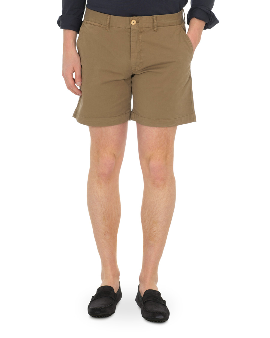 Homme | Shorts | Morris | Light Twill Chino Shorts Olive