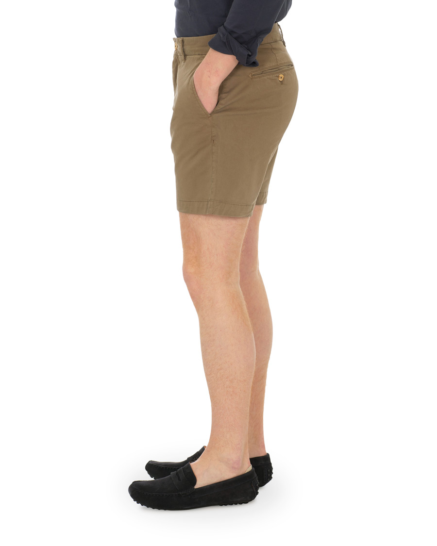 Homme | Shorts | Morris | Light Twill Chino Shorts Olive