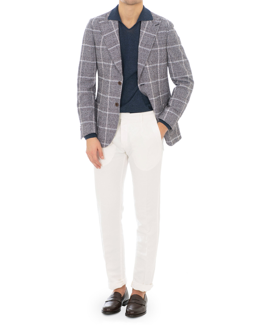 Homme | Blazers | Morris Heritage | Mike Bouclé Jacket Navy